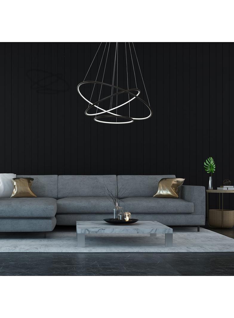 Milagro lampa wisząca LED Orion Black 99W 6930lm 3000K ML509