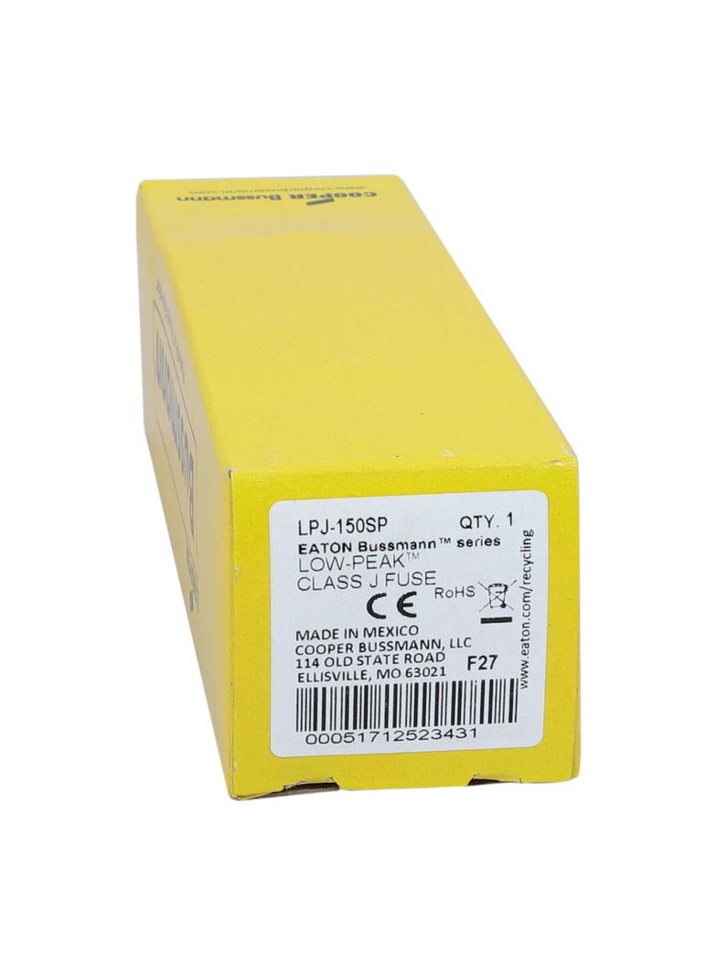 LOW PEAK CLASS J T/D 150A 600VAC/300V Klasa J T/D LPJ-150SP EATON