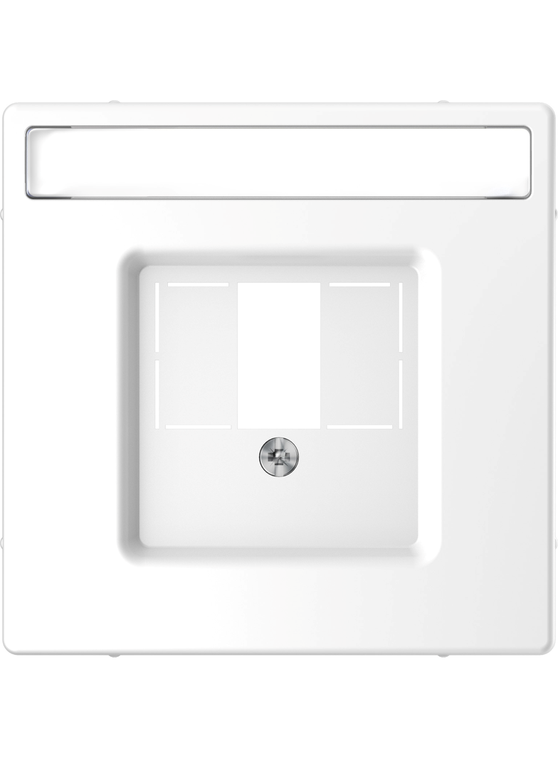 Merten, D-Life, płytka centralna uniwersalna, biały