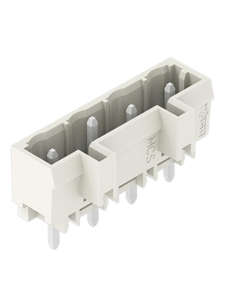MCS-MIDI Classic wtyk 4-bieg. j-szary raster 7,5 mm /100szt./ WAGO