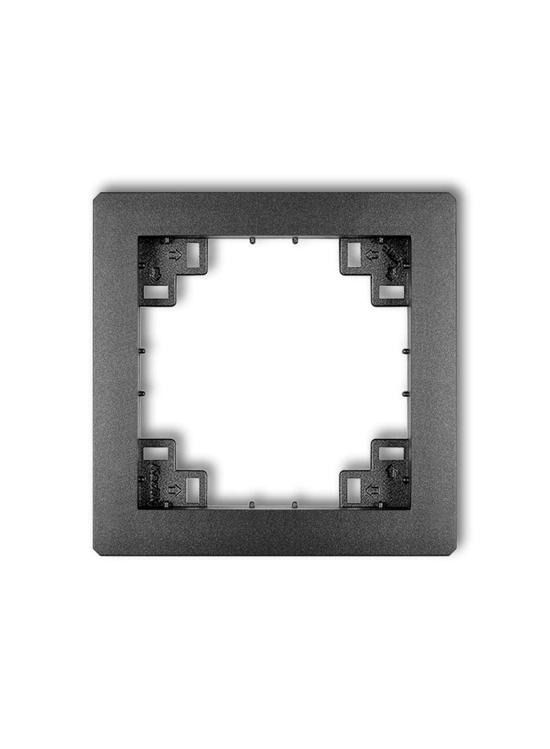 DECO Ramka pośrednia grafitowa