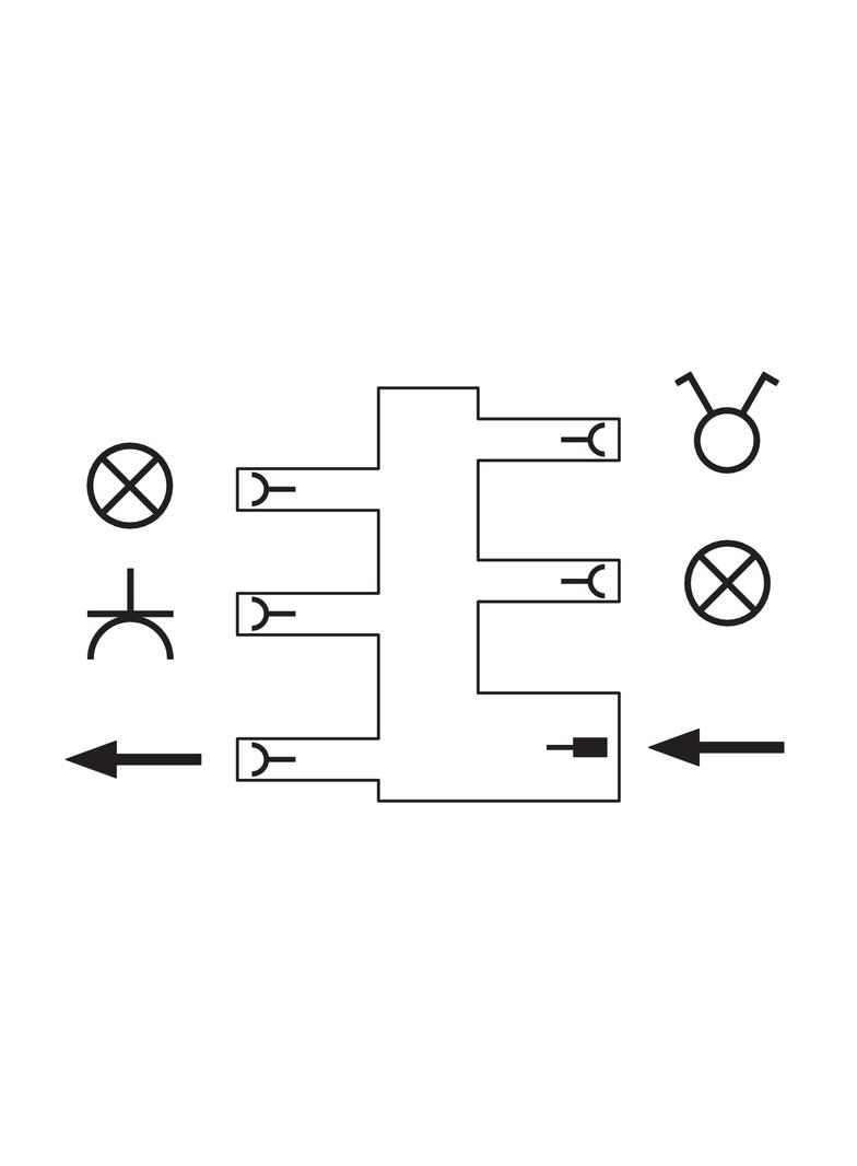 WINSTA rozgałęźnik sterowanie oświetleniem świecznik.