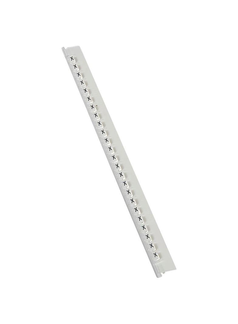 OZNACZNIK 'MEMOCAB' BIAŁE LITERY X (X240), Legrand