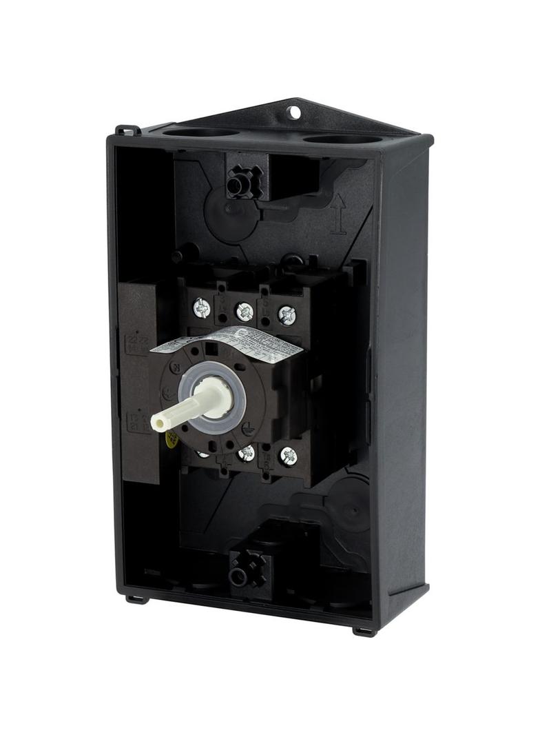 Łącznik krzywkowy 0-1 3P 25A 1Z 1R w obudowie IP65 P1-25/I2-SI/HI11 207310 EATON