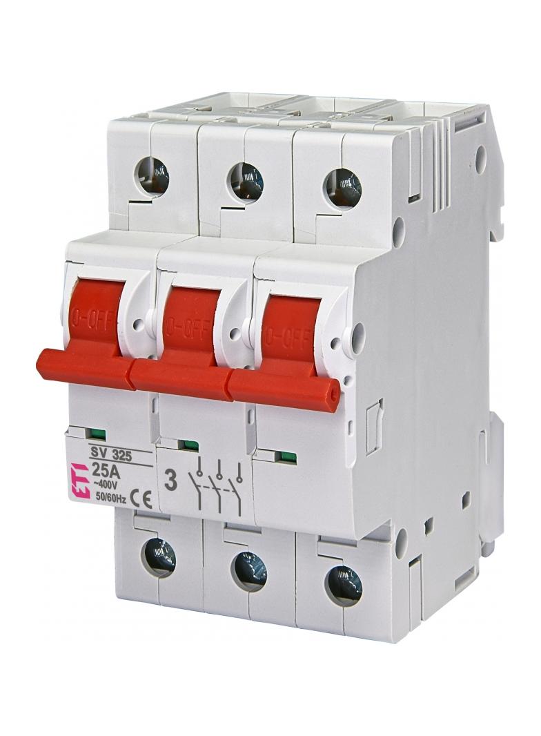 Rozłącznik izolacyjny 25A SV 325 002423322 ETI