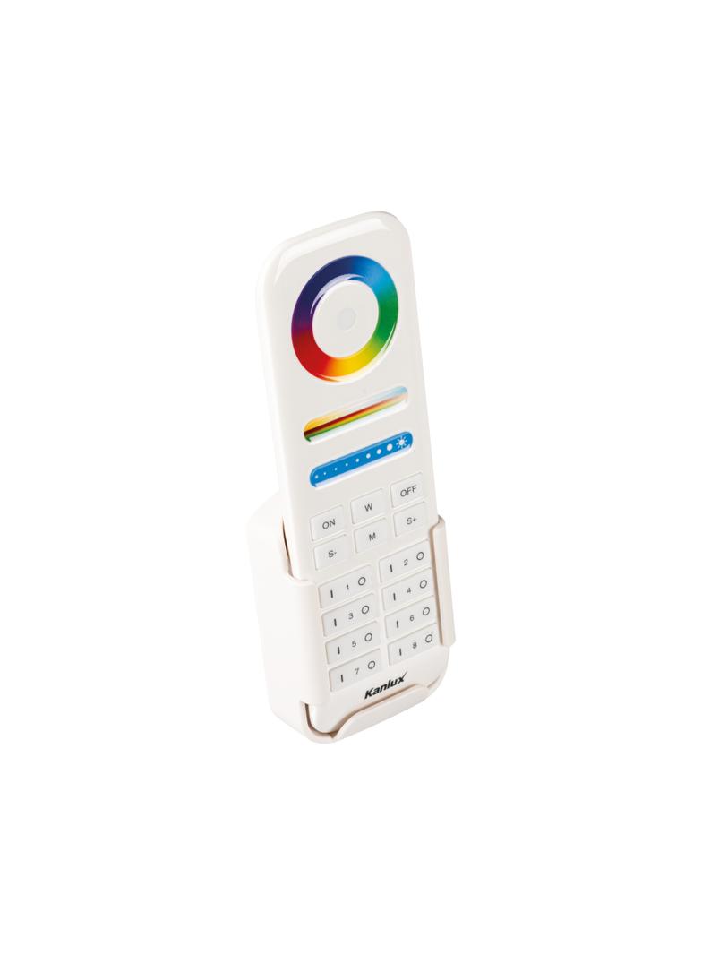REMOTE 8 RGBW/CCT-W Pilot do taśmy LED REMOTE 8 RGBW/CCT-W biały ośmiostrefowy KANLUX
