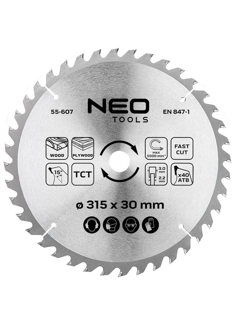 Tarcza do pilarki, widiowa, 315 x 30 mm, 40 zębów