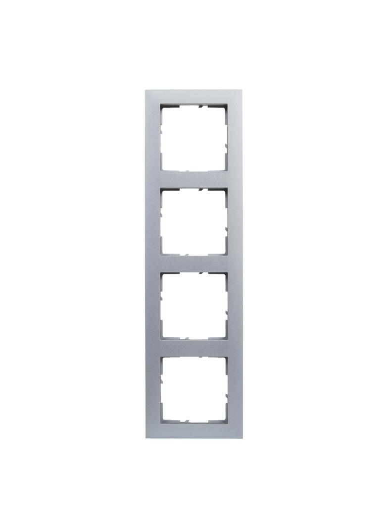 Suno Ramka Poczwórna 4-Krotna Aluminium 721514 LEGRAND