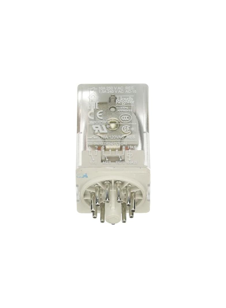 PRZEKAŹNIK CR-U012DC3L, A1-A2=12V DC, 3 STYKI C/O 250V/10A, LED