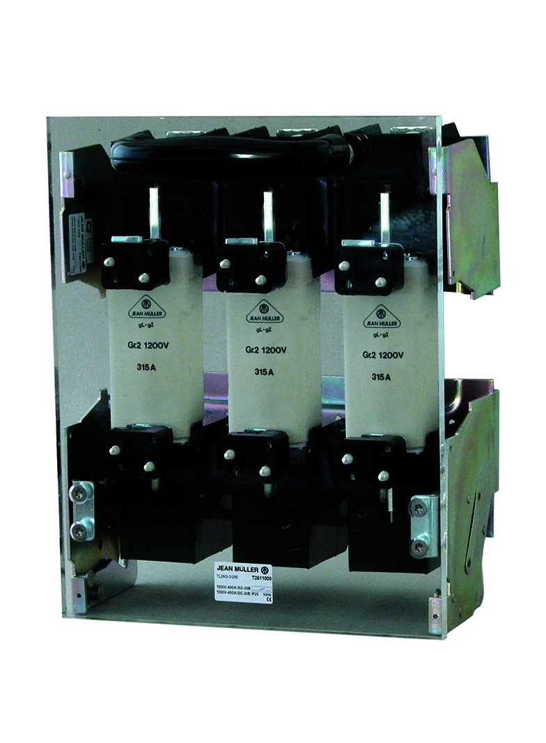TL3AG-3/265/1200 - Rozłącznik pokrywowy 1000-1200V do montażu na płytach, trójbiegunowy, przyłącze: