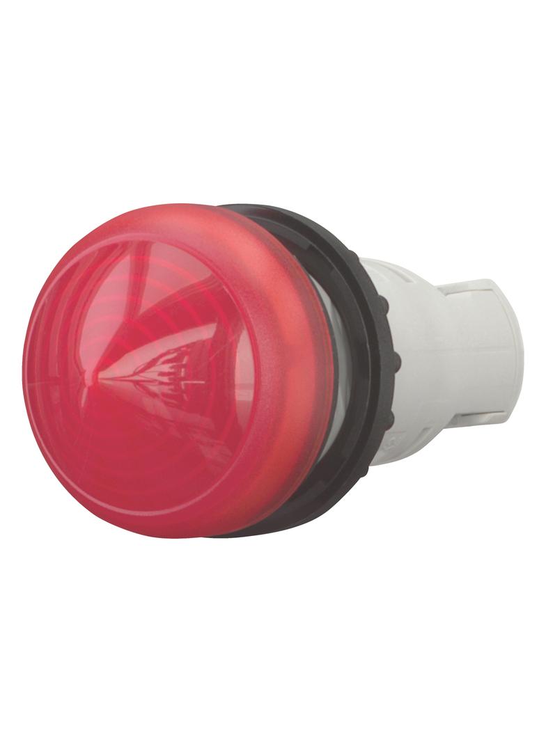 M22-LCH-R Lampka sygnalizacyjna 22mm czerwona do żarówek z trzonkiem wystająca 216915 EATON