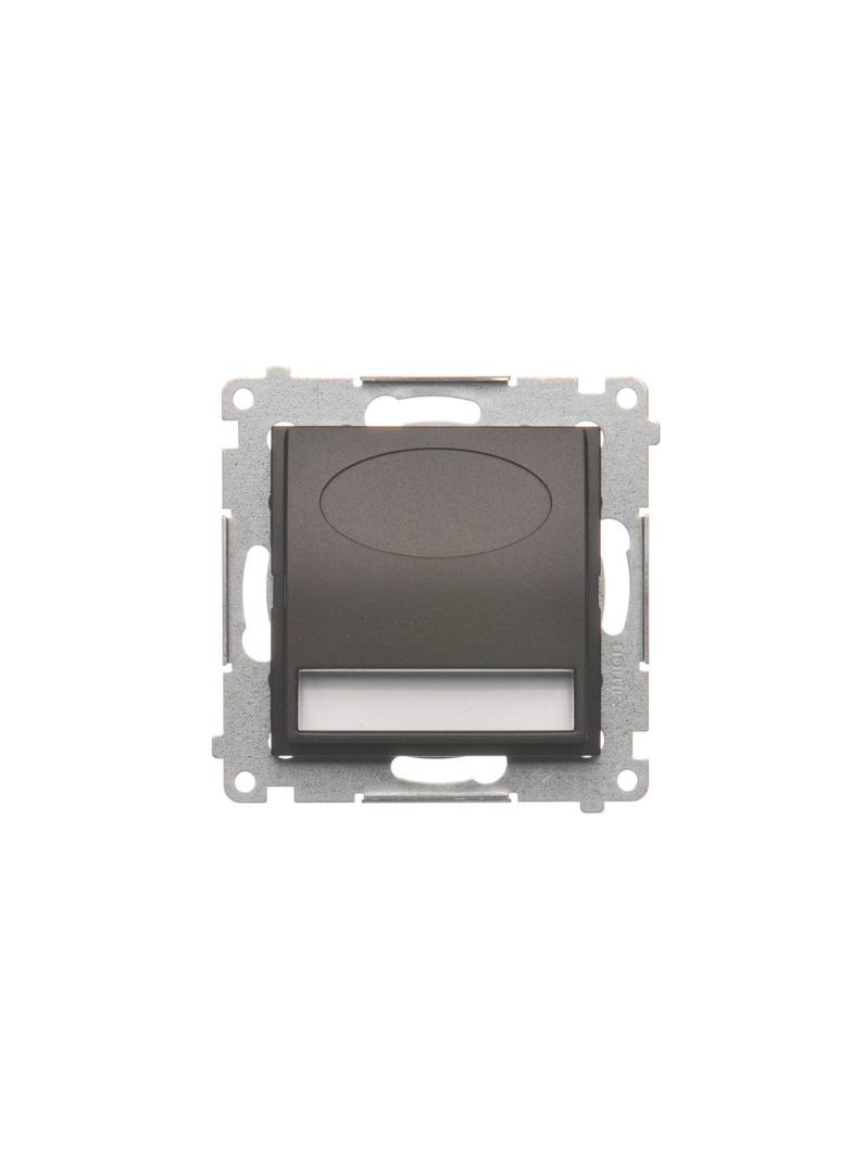 Simon 54 Oprawa oświetleniowa LED 230V AC 1.1 W białe zimne 5900 K brąz mat