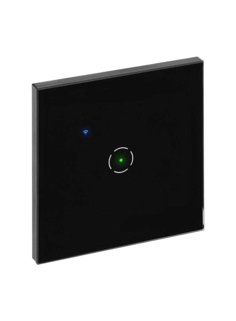 Włącznik podtynkowy pojedynczy Wi-Fi Tuya Smart Home czarny OR-SH-17200/B ORNO