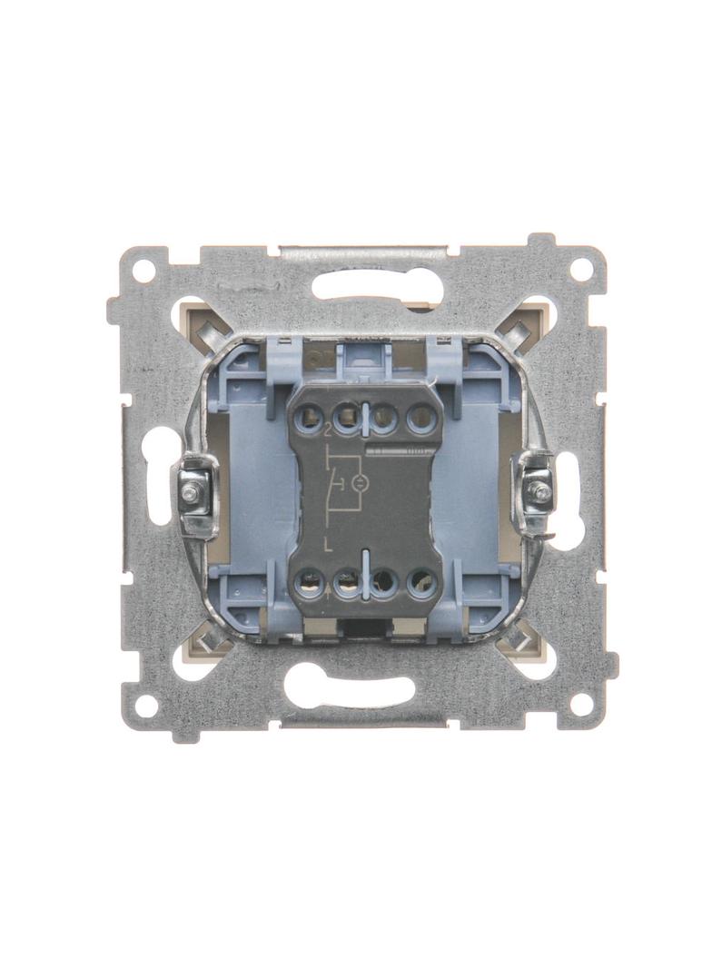 SIMON 54 WMDL-011xP2-041 Przycisk pojedynczy zwierny z podświetleniem LED bez piktogramu (moduł) 16A