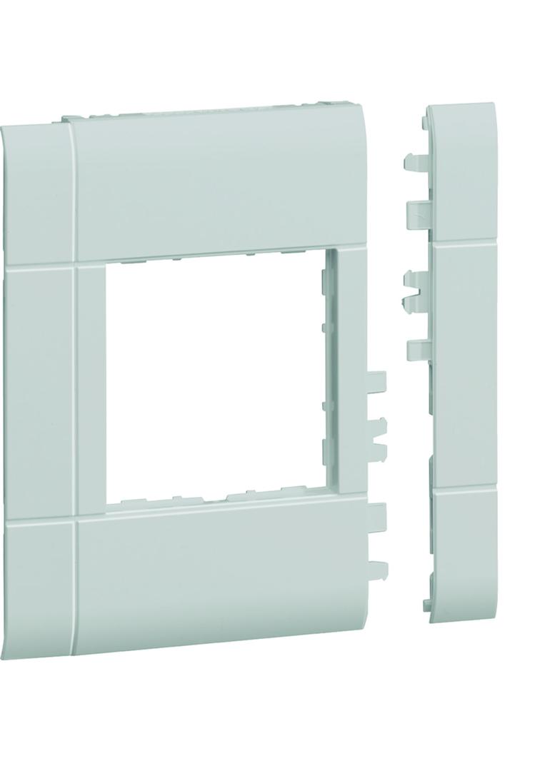 tehalit.WA Maskownica 120mm 1-krotna 55x55mm PC-ABS bezhalogenowy jasnoszary