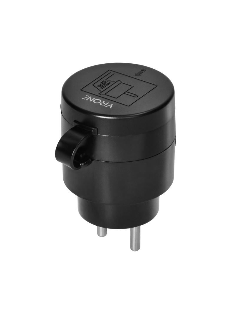 Zestaw bezprzewodowych gniazd MINI, sterowanych pilotem 2+1, 2300W, IP44