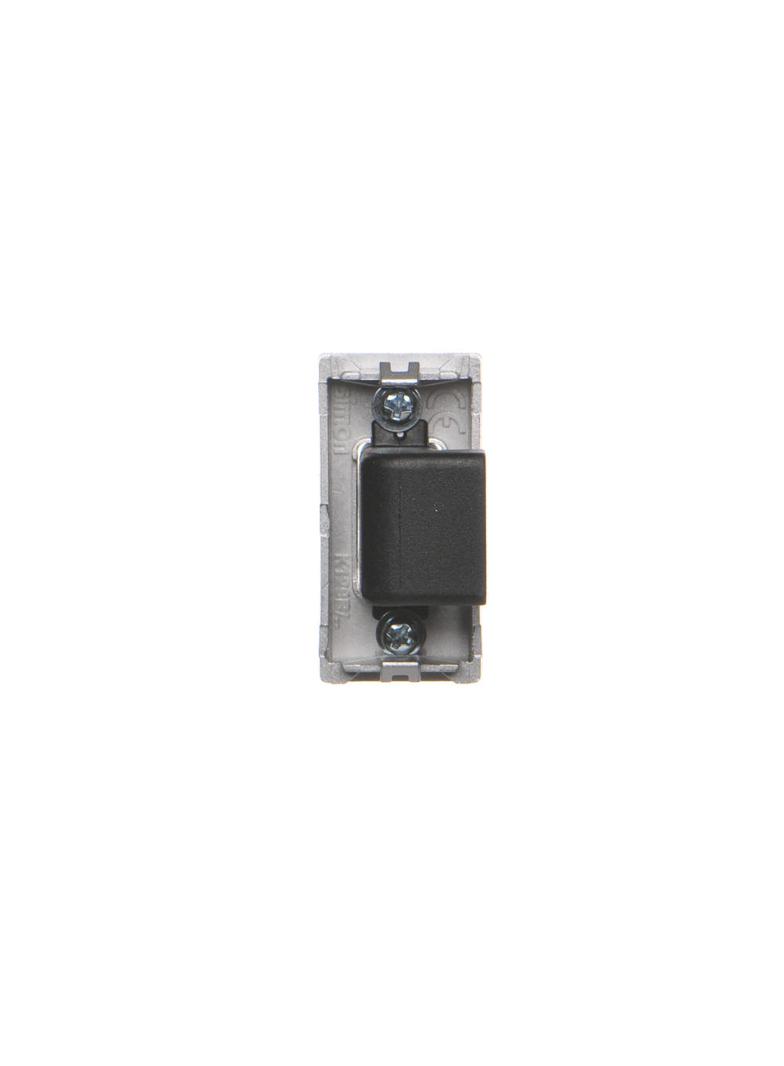 Simon Connect Płytka K45/2 adapter HDMI-HDMI 225x45mm + wkład aluminium K129B/8 KONTAKT