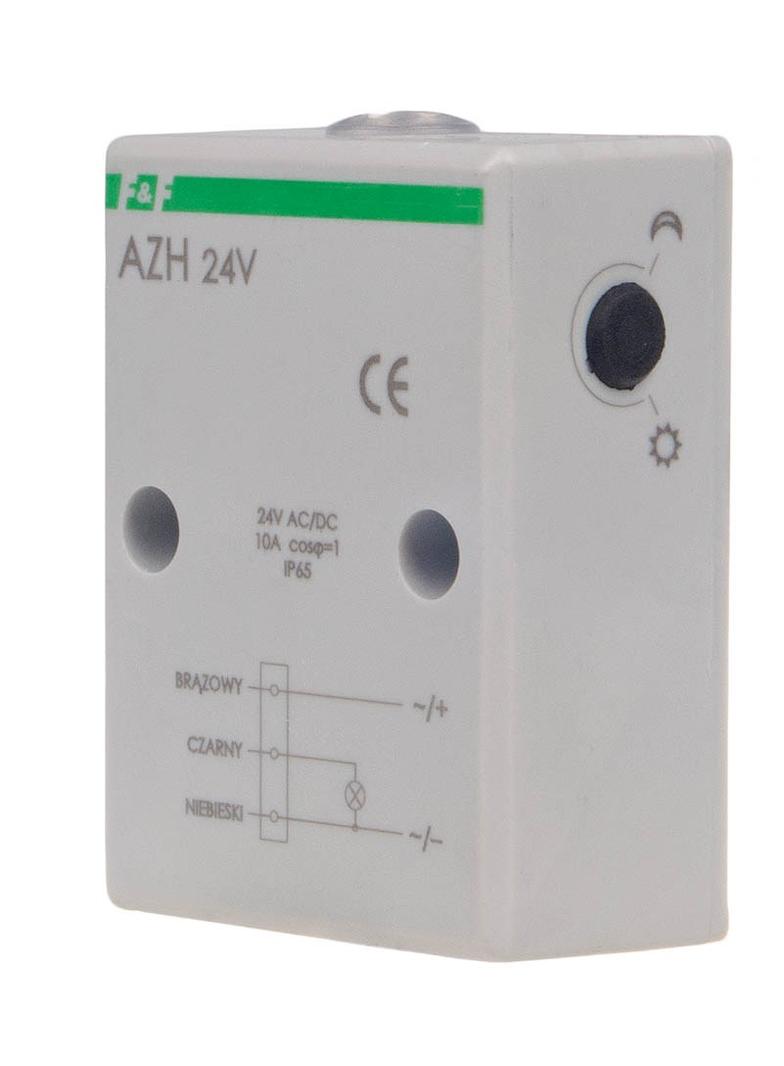 Automat zmierzchowy z wewnętrznym czujnikiem światłoczułym AZH-24V F&F