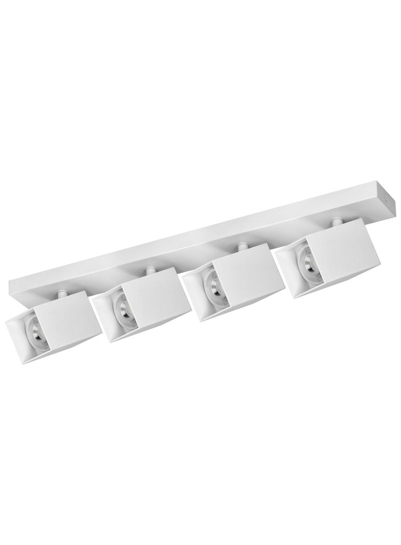 KUBAR SP 4, oprawa ścienno-sufitowa, GU10 max. 4x35W, IP20, biała AD-OP-6512WGU10 ORNO