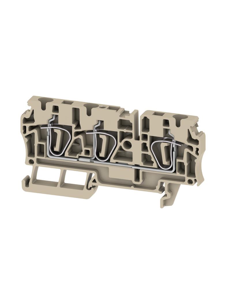 Złączka szynowa przelotowa ZDU 4/3AN 7904180000 /50szt./ WEIDMULLER
