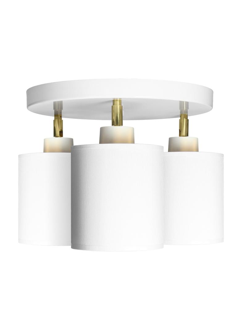 Bati SP 3 oprawa ścienno-sufitowa E27 max. 3x60W biała AD-LD-6270WE27M ORNO