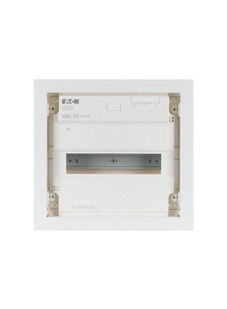KLV-12UPS-F Rozdzielnica modułowa podtynkowa płaska 1x12 kl.II IP30 zawiera listwy N/PE 178814 EATON