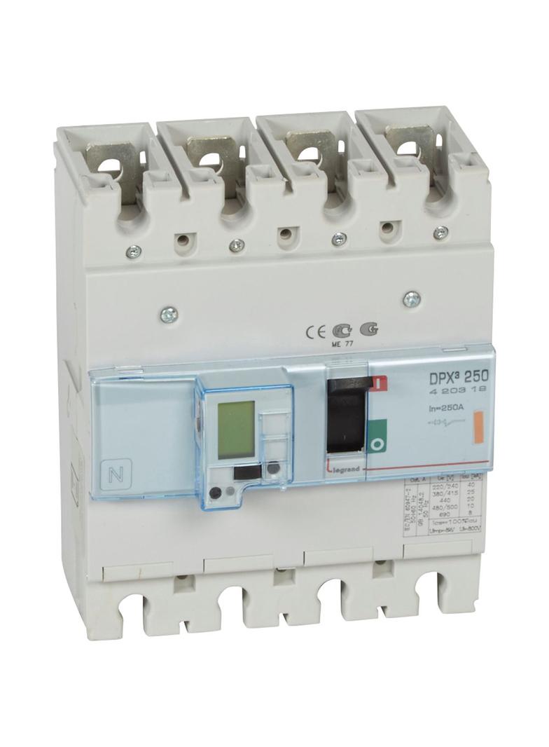 Wyłącznik DPX3 250 El 4P 250A 25Ka 420319 LEGRAND