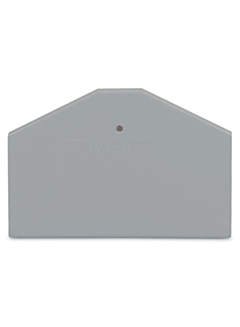 ścianka końcowa szara