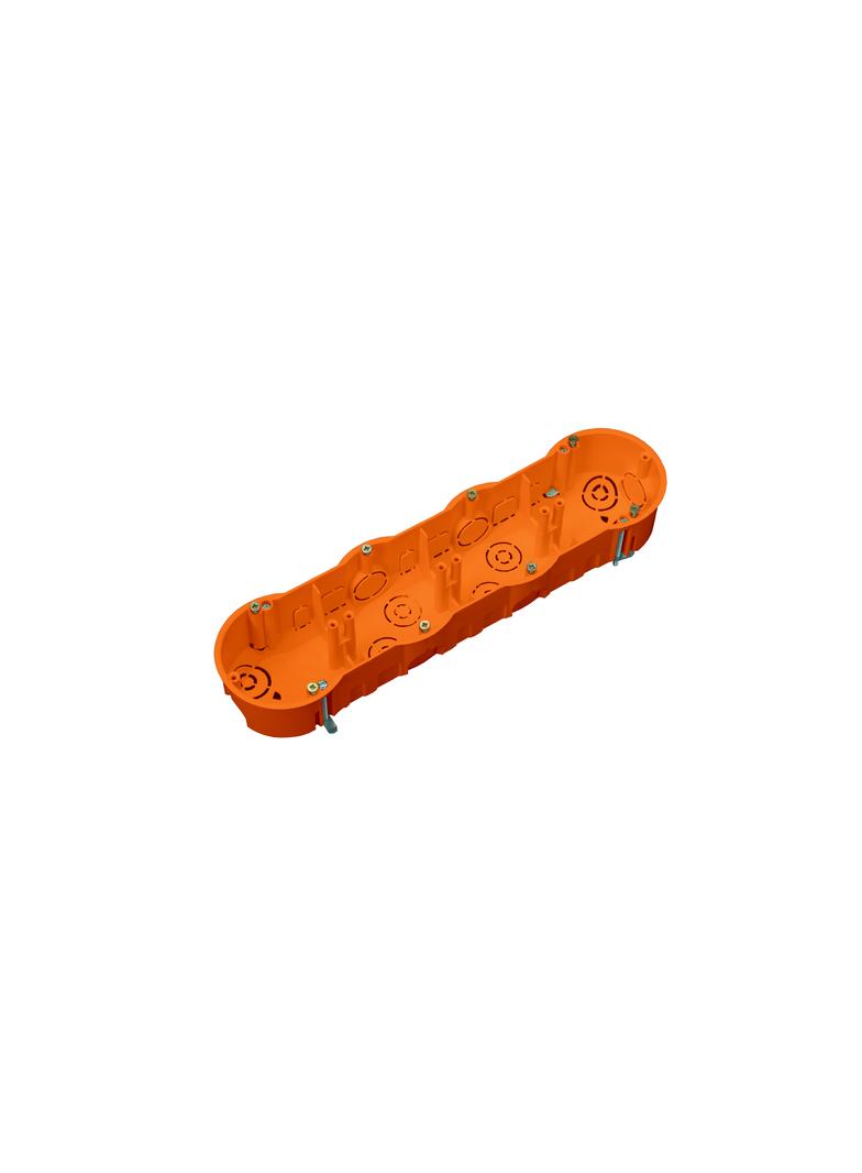 Puszka Pk 60 poczwórna Pomarańczowa GIPS