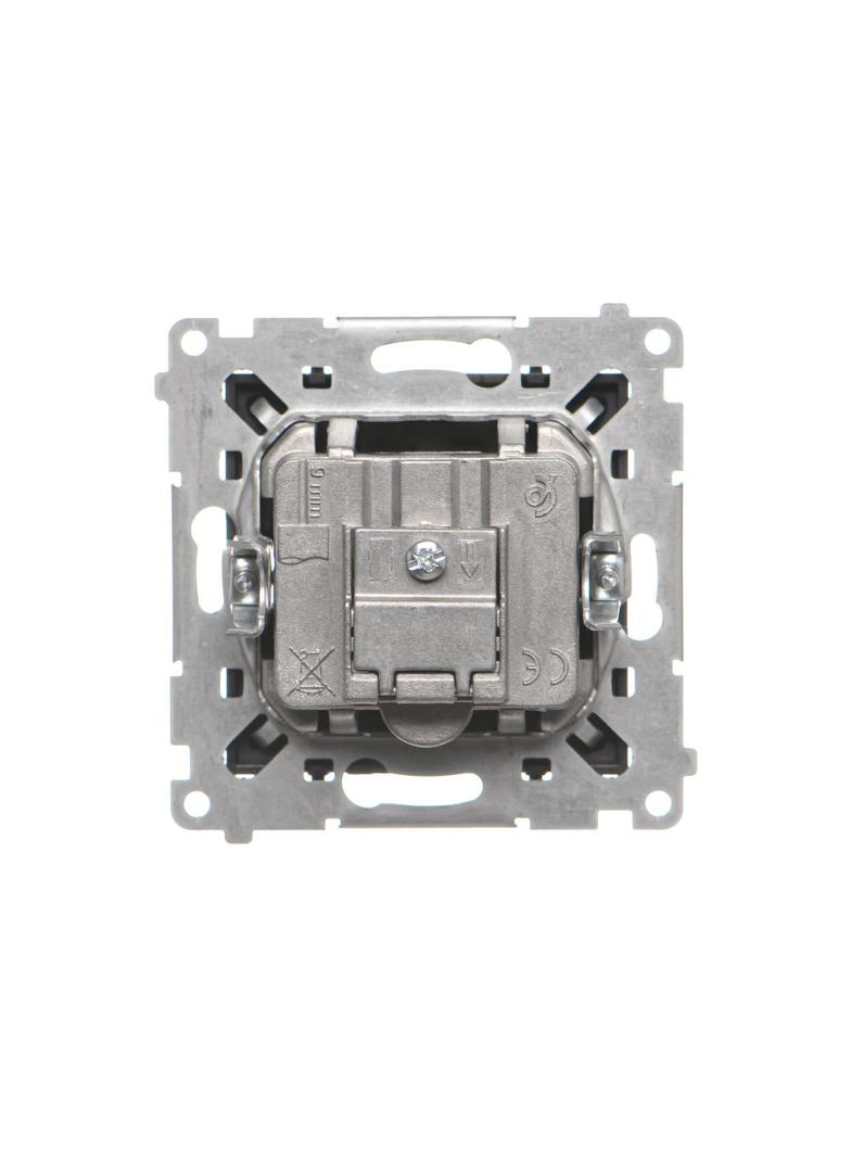 Simon 55 Gniazdo antenowe R-TV-SAT końcowe/zakończeniowe 1x Wejście: 5 MHz÷2,4 GHz Czarny mat