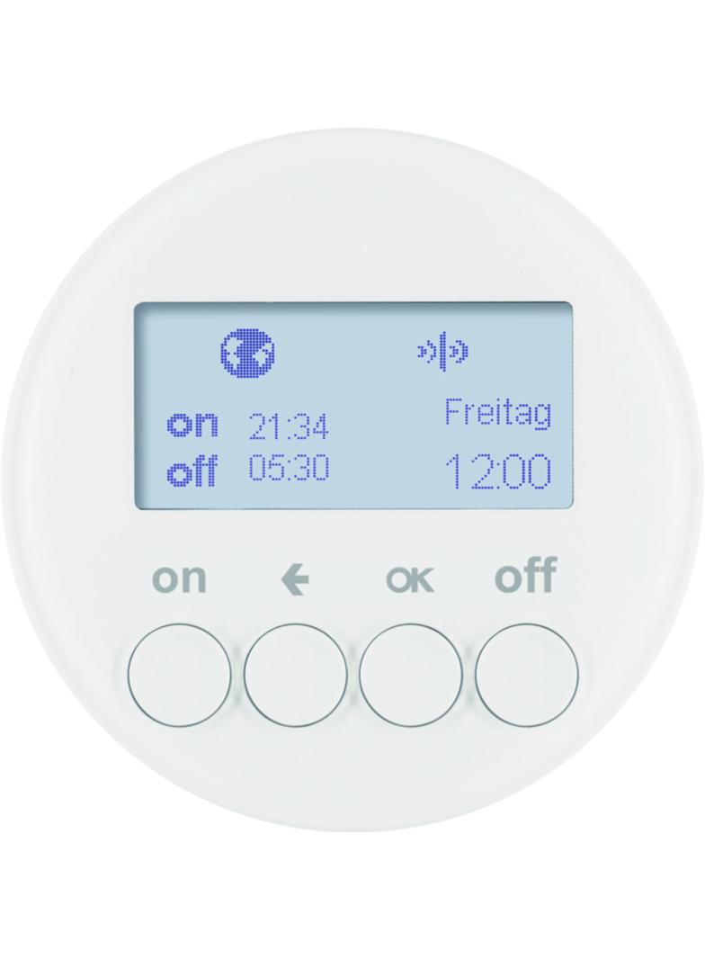 BERKER R.X/1930/Glas KNX RF quicklink łącznik czasowy biały 85745239 HAGER