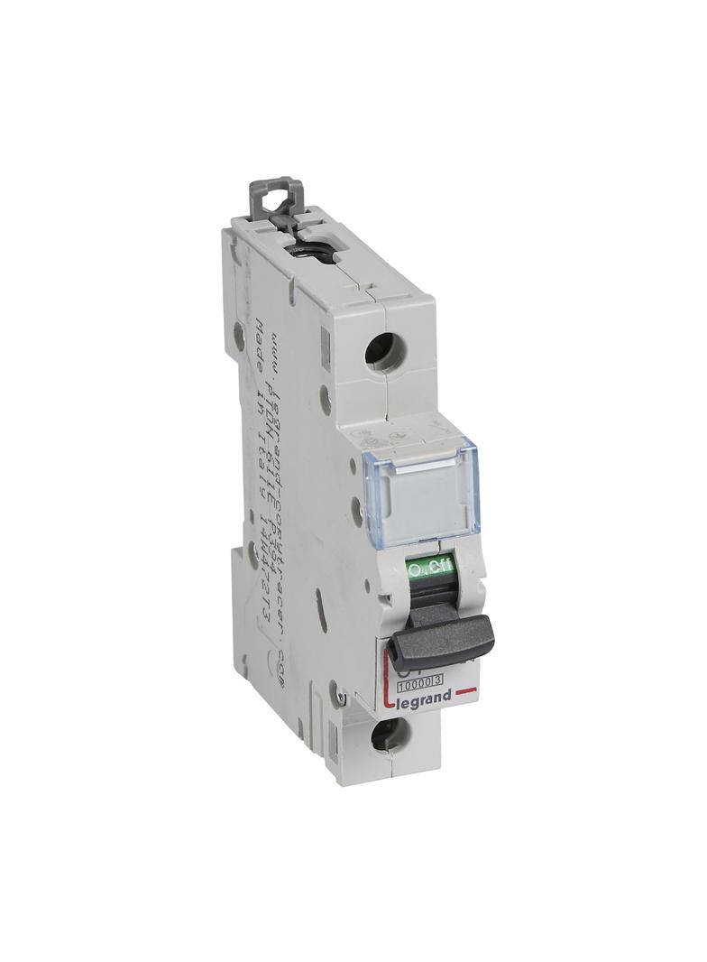 WYŁĄCZNIK NADPRĄDOWY S 311 1P C 4A 10000A SERII DX3, Legrand