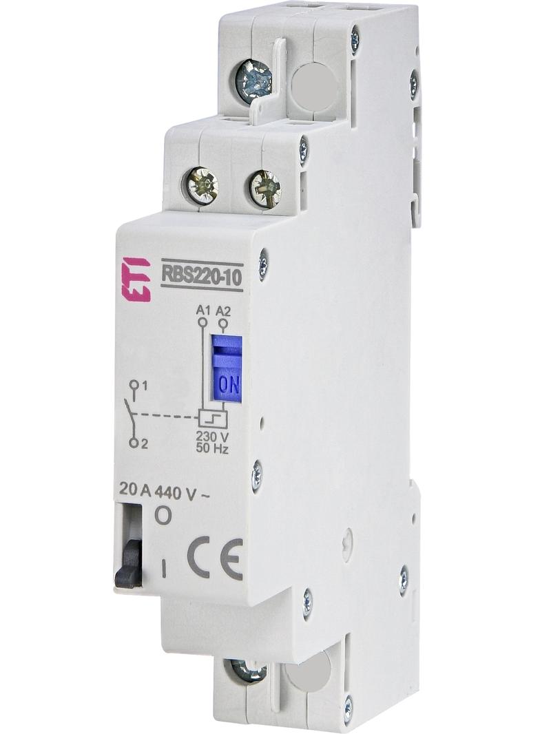 Stycznik bistabilny 20A 1P 1M RBS220-10-230V AC 002464100 ETI