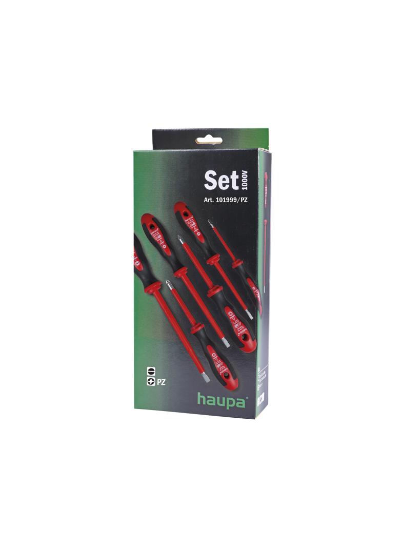 Zestaw śrubokrętów 2 K VDE Pz 101999/PZ HAUPA