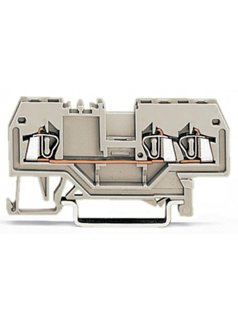 złączka 3-przewodowa Ex 1,5 mm2 jasnoszara