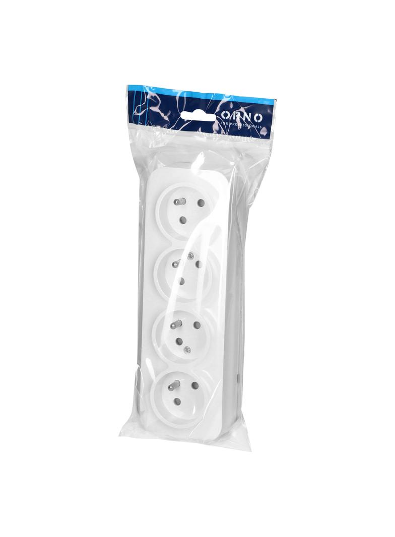 Gniazdo poczwórne natynkowy ToDo 2P+Z IP20, 16A, 230V AC, 16A, 230V AC, biały