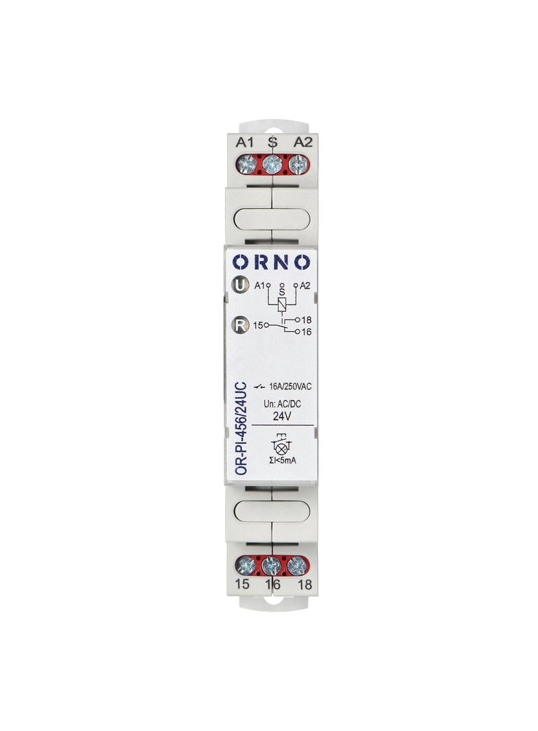 Przekaźnik instalacyjny bistabilny 24 VAC/DC , 16A OR-PI-456/24UC ORNO