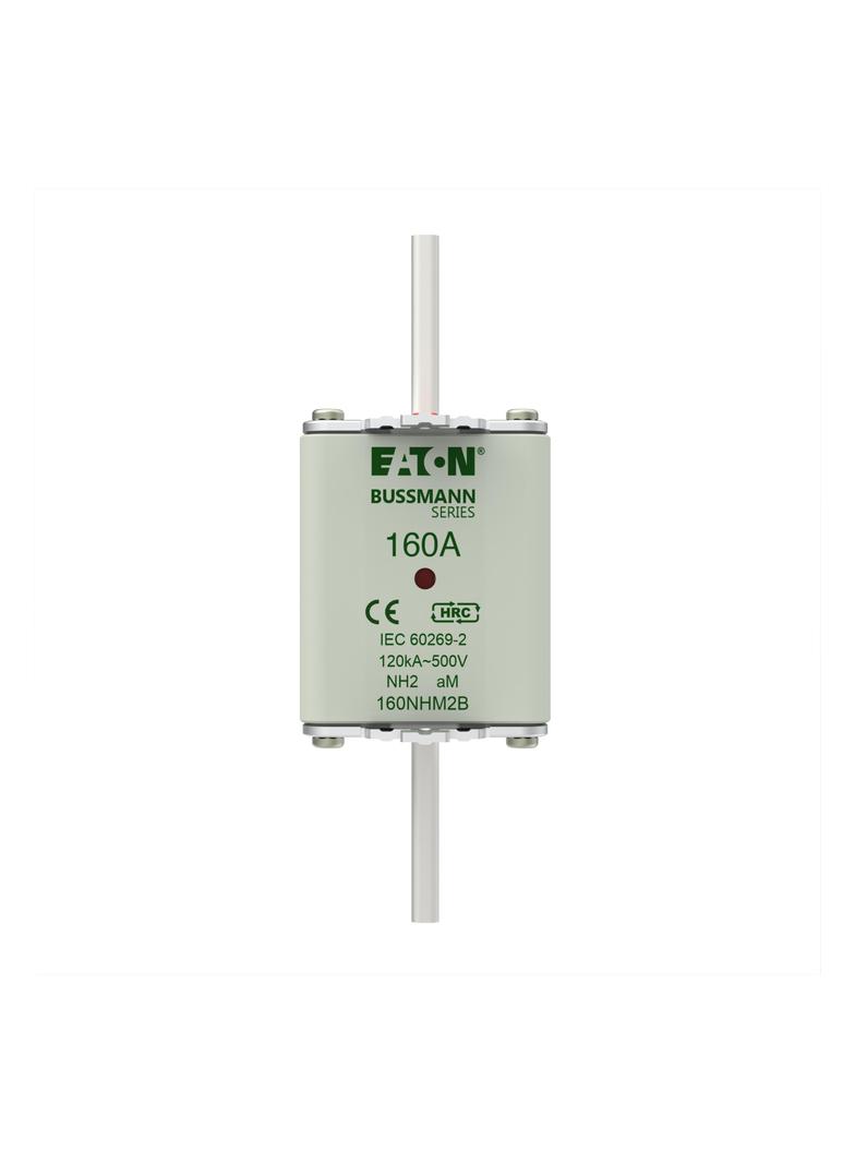 NH FUSE 160AMP 500V AM SIZE 2 DUAL IND Wkładka NH2 160A 500V AM podwójny wskaźnik 160NHM2B EATON