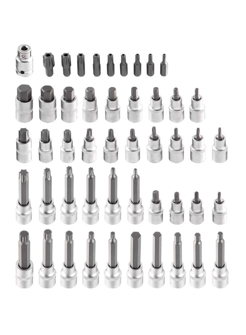 Zestaw bitów Torx, 49 szt.