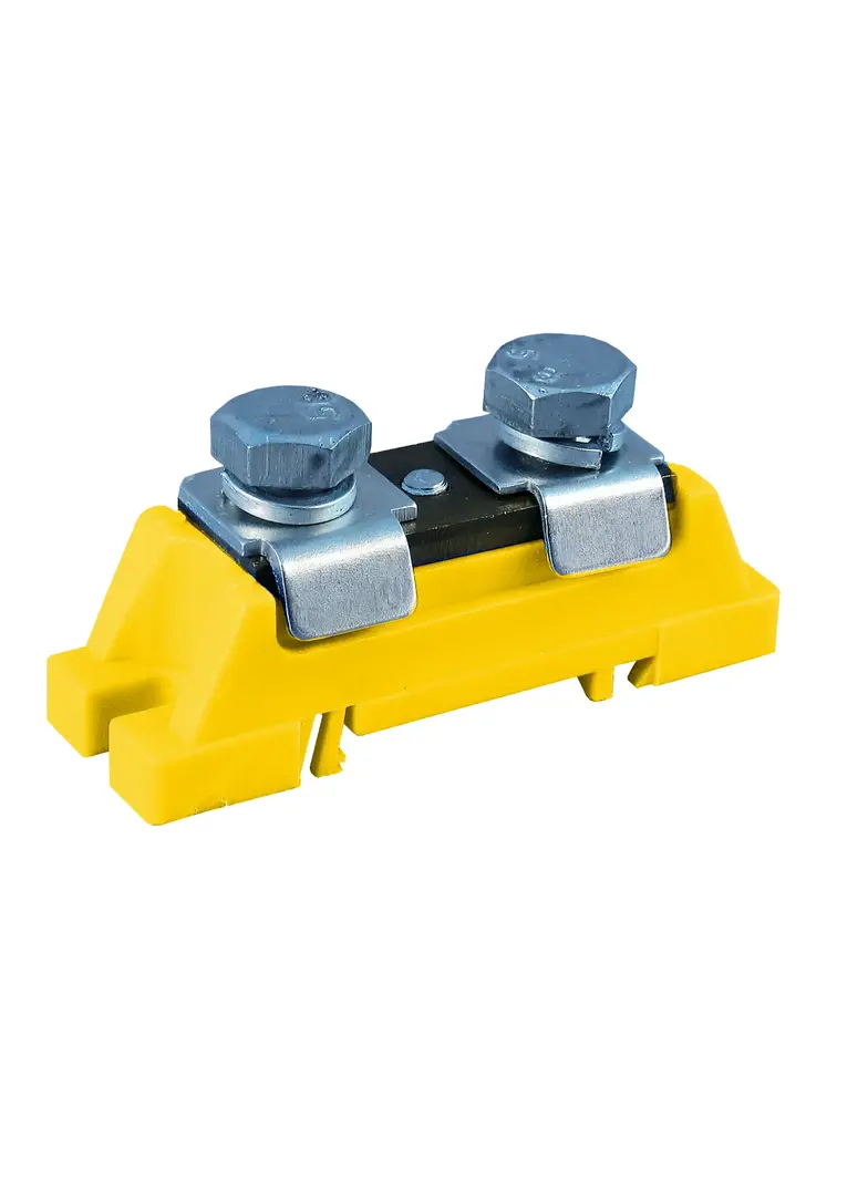 Z-0001/A ,  Zacisk połączeniowy, końcówki typu H lub Hi, otwory: 2x35 mm2, żółty