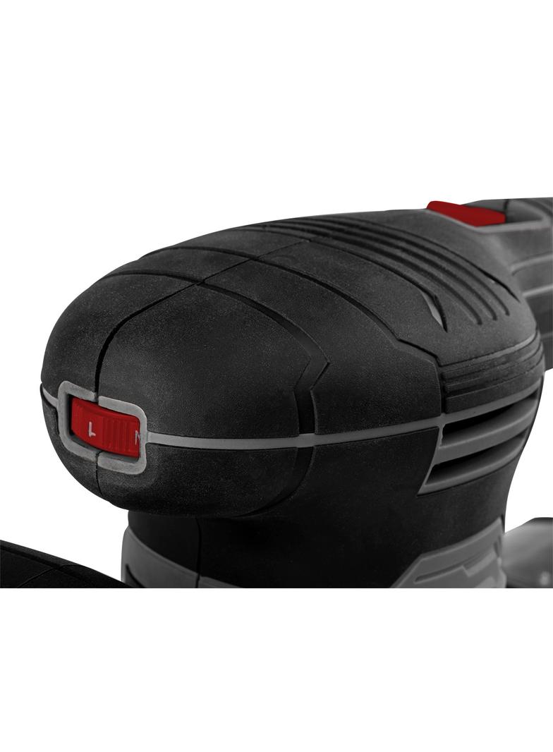 Szlifierka mimośrodowa 450W, tarcza 125/150 mm, walizka