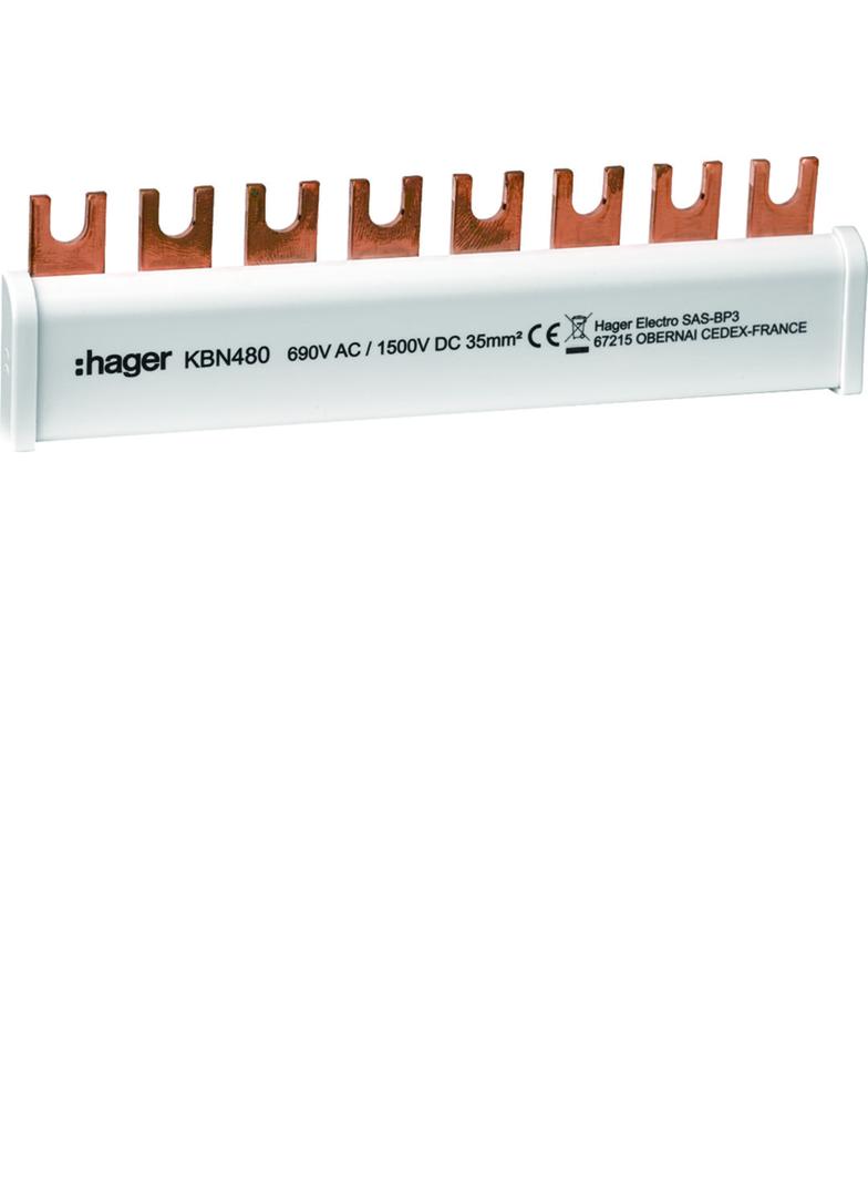 SPD Szyna grzebieniowa pozioma uziemiająca 4P TN-S 4+0 do SPA180