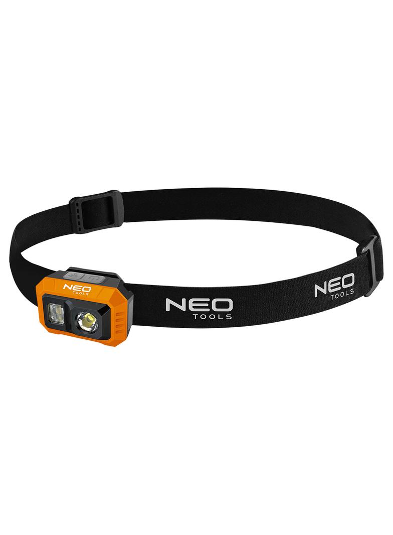 Latarka czołowa akumulatorowa 500 lm USB COB LED