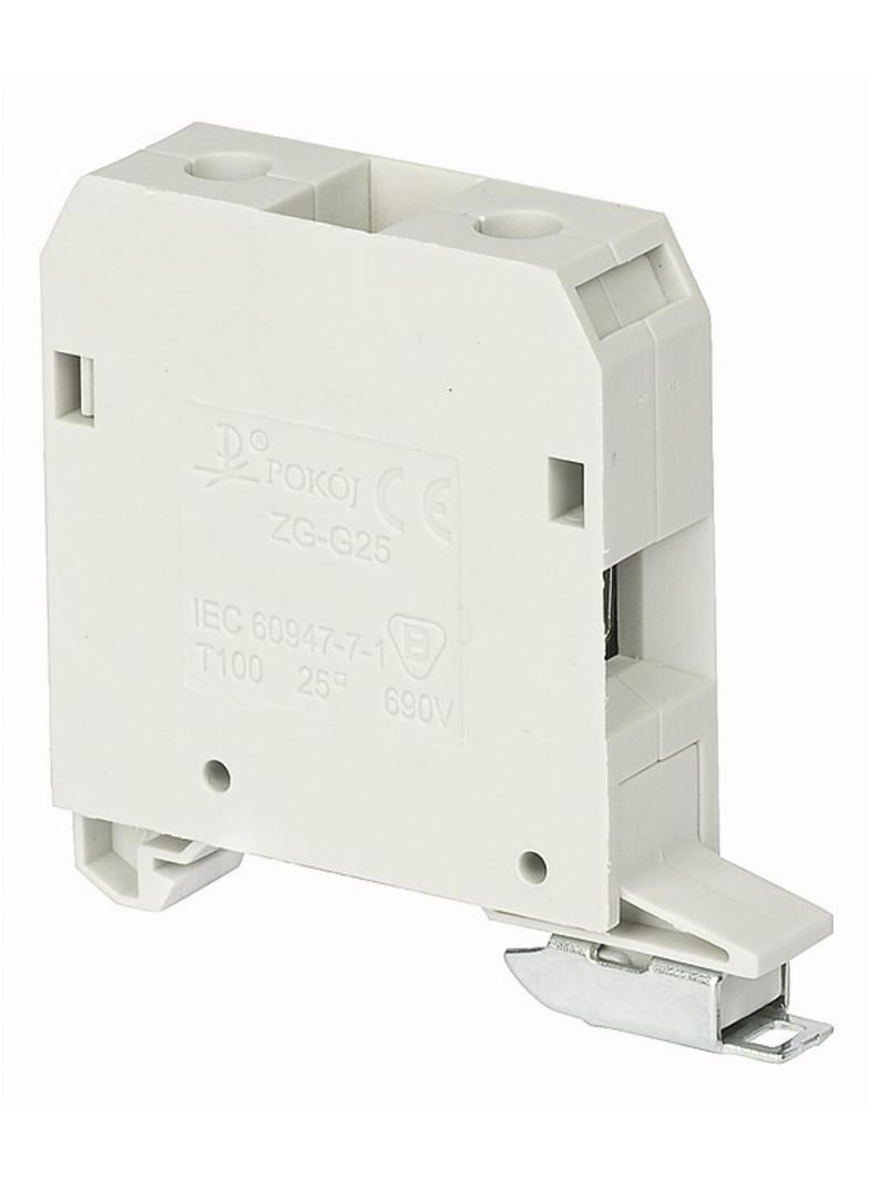 ZG-G25/TS35 ZŁĄCZKA K.SZARY