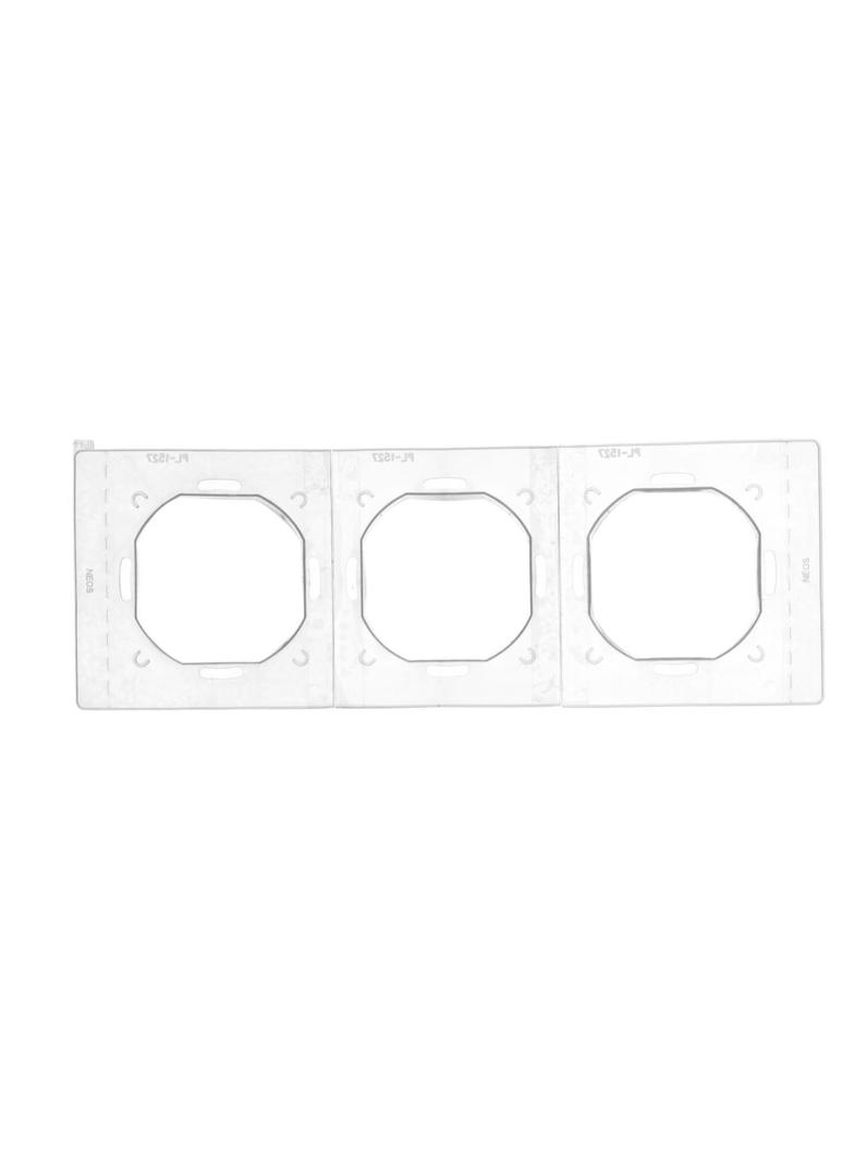Simon Basic Neos Zestaw uszczelek do ramki 3-krotnej NEOS *Bryzgoszczelność IP44 tylko z gniazdami w