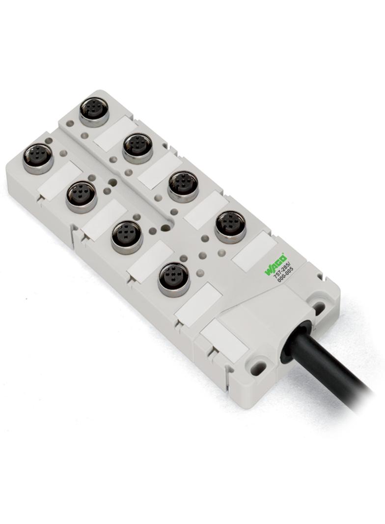 moduł przyłączeniowy 4-torowy/4-biegunowy z przewodem 10m
