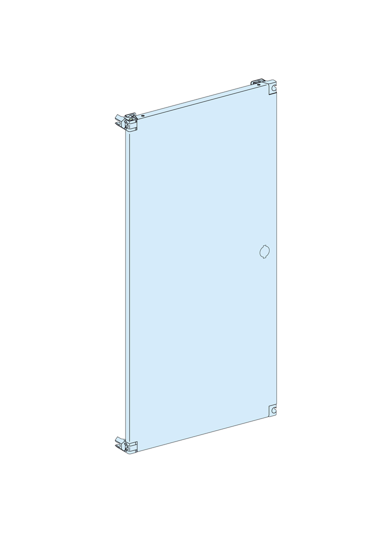 Rozdzielnice PrismaSet, płyta czołowa na zawiasach 13 modułów 400mm