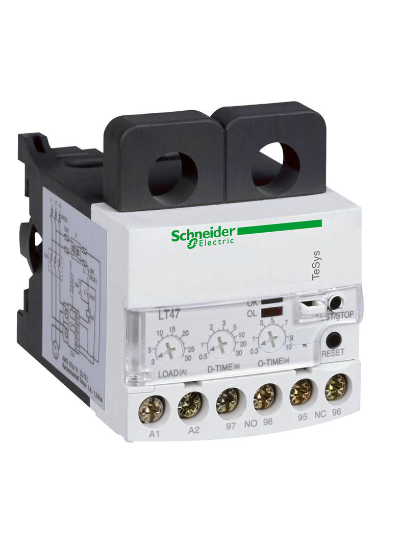 Elektroniczny przekaźnik nadprądowy automatyczny TeSys LT47 5-60A 200/240VAC