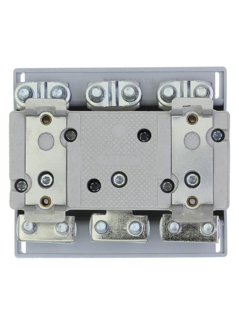 FUSE-BASE D02 3POL DIN HUT Podstawa bezpiecznikowa D02 E18 3P szyna DIN TFRN02C EATON