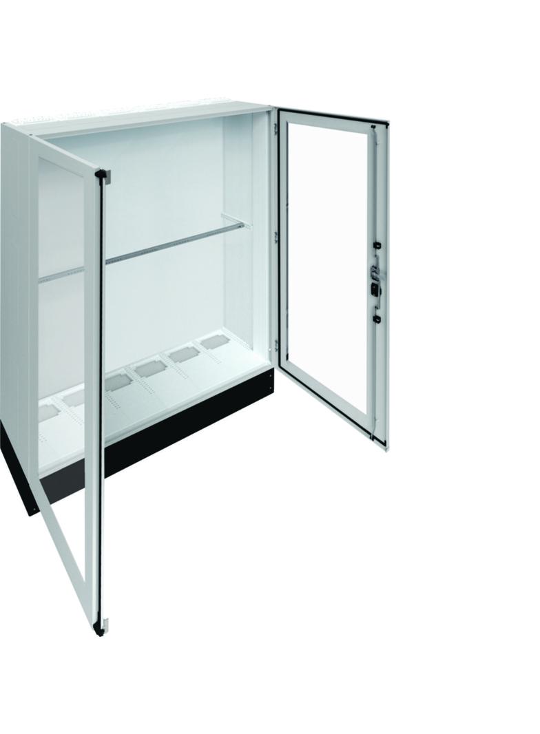 univers Rozdzielnica stojąca IP55 kl. II 1550x1850x400 + cokół 200mm drzwi transparentne FR26U2 HAGE